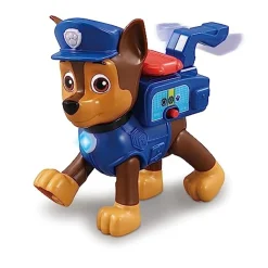 VTECH - Mascota interactiva Chase* Coleccionables Y Mini Mundos