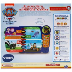 VTECH - Patrulla Canina - Libro interactivo* Coleccionables Y Mini Mundos