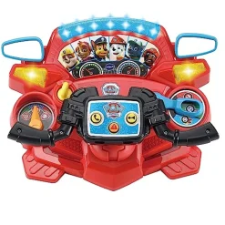 VTECH - Patrulla Canina - Volante y manillar 2 en 1 para misiones de aventura ㅤ