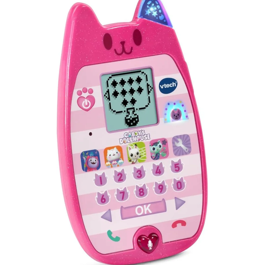 VTECH - Teléfono Juguetón Gatito A-Miau-cinante ㅤ* Coleccionables Y Mini Mundos