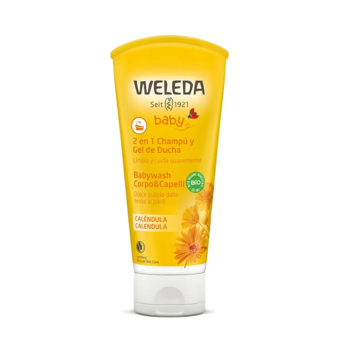 WELEDA - Champú y gel de ducha de caléndula