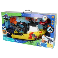 CHAP MEI PLASTIC TOYS MFY Wild Quest - Juego Gran Búsqueda del Tiburón en Barco