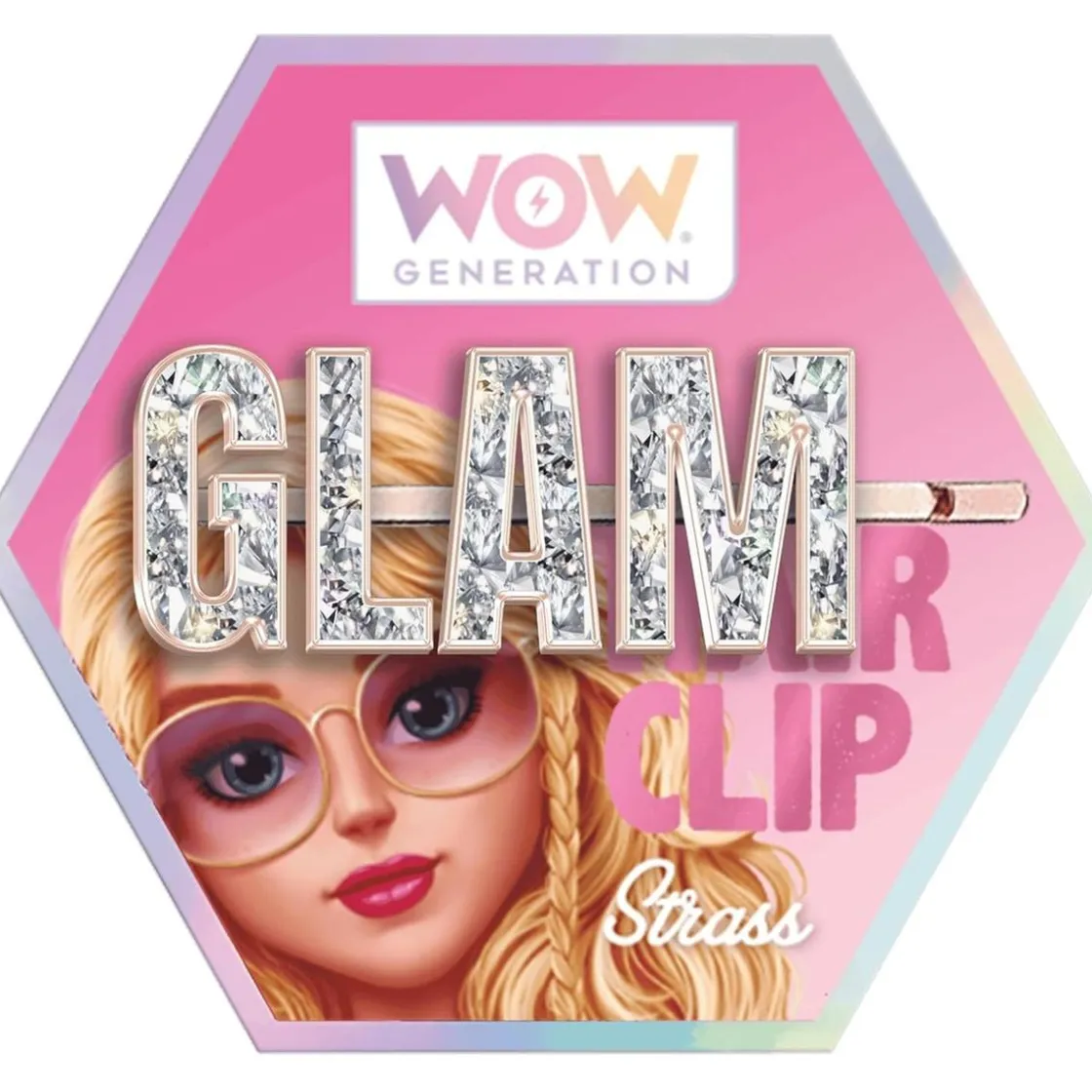 KIDS EUROSWAN S.L. Wow Generation - Horquilla de pelo con mensaje (Varios modelos)