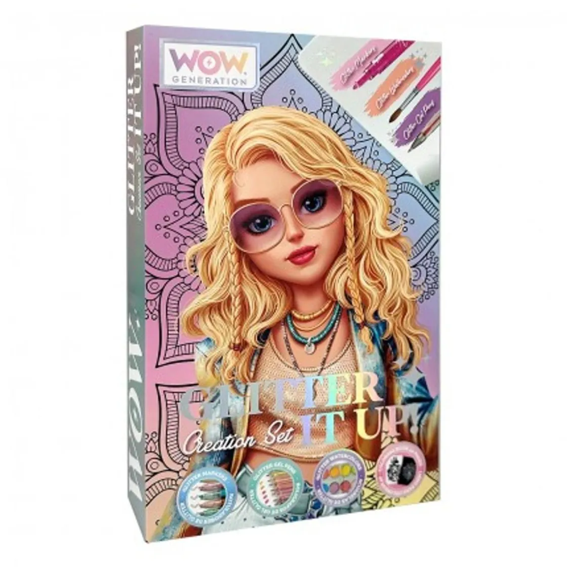 KIDS EUROSWAN S.L. Wow Generation - Mandala Art Kit