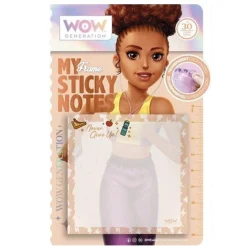 KIDS EUROSWAN S.L. Wow Generation - Set 24 notas adhesivas transparentes (Varios Modelos)* Estilo De Vida