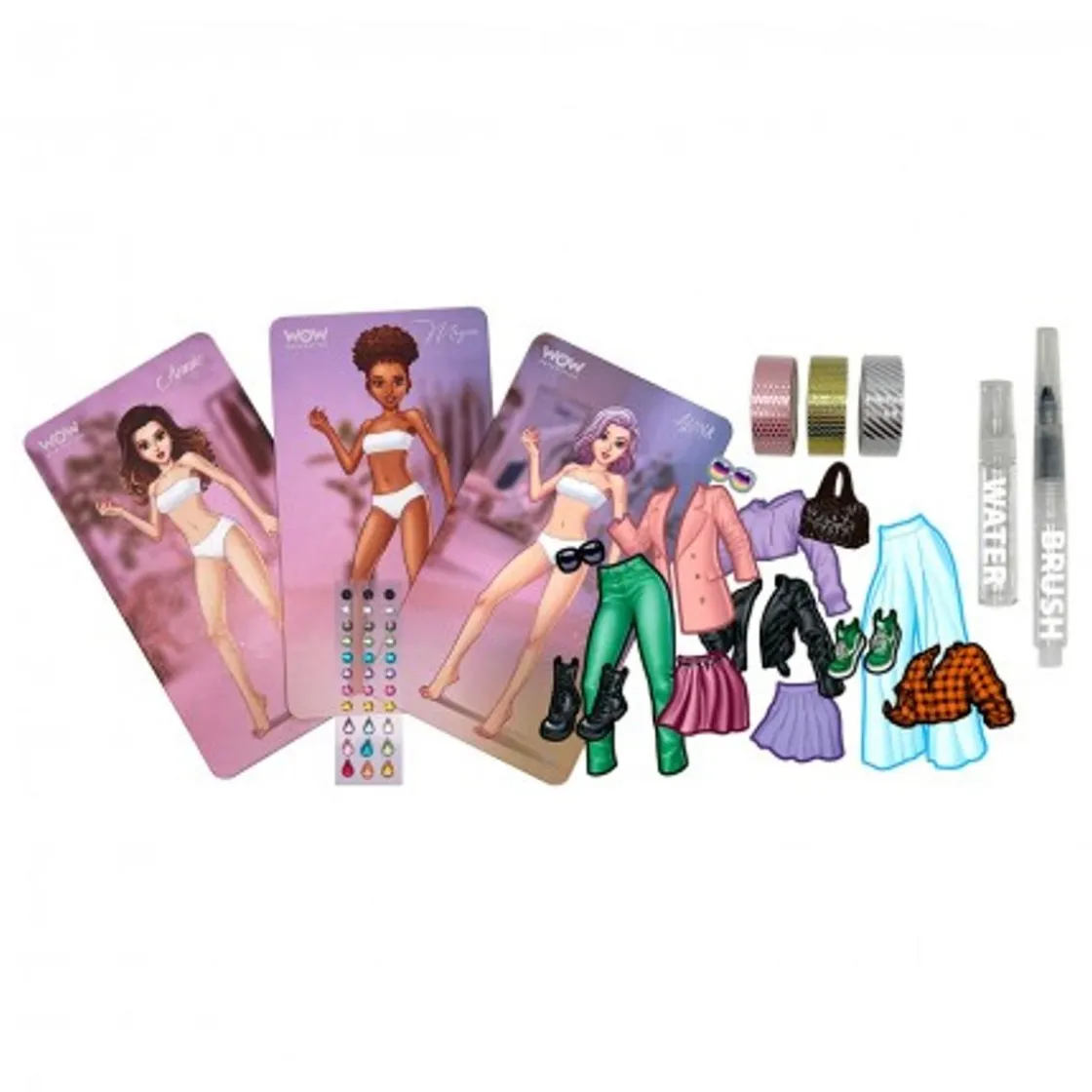 KIDS EUROSWAN S.L. Wow Generation - Splash & Create - Crea tus Outfits