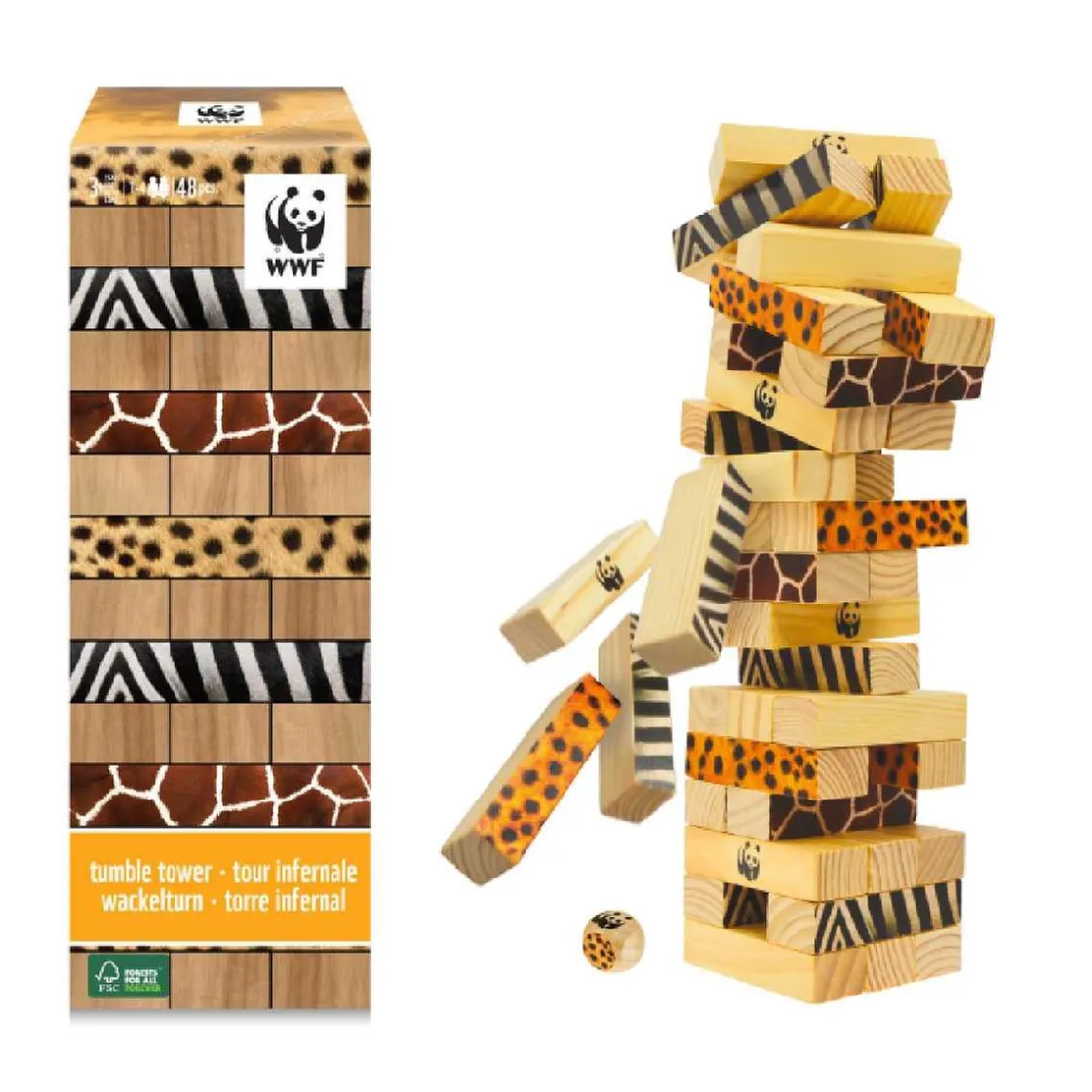 WWF - Torre Miombo 48 piezas
