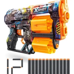 ARTSANA SPAIN,S.A.U. INTERNET X-Shot - Lanzador Skins Jurassic World* Nerf Y Blasters