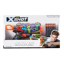 ZURU X-Shot - Pistola de dardos Skins Flux (Varios modelos)* Nerf Y Blasters