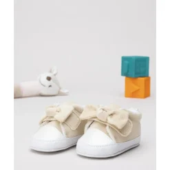 Prenatal Zapatillas para bebé beige con lazo* Recién Nacido·Ropa Y Accesorios|Ropa Y Accesorios·Zapatos Y Calcetines