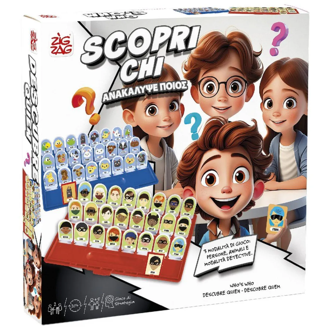 ZIG ZAG - Descubre quien es* Juegos Y Puzzles